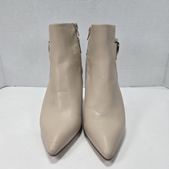 Marian Made In Spain Luxurious Soft Leather Beige Ankle Boots Size EU 37 US 6 - Picture 4 of 13
